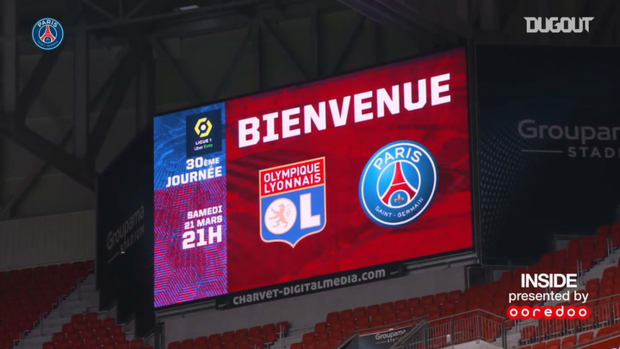PSG win against Lyon behind the scenes 